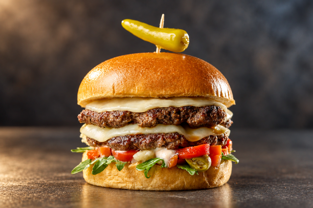 Chicago Style Burger.
