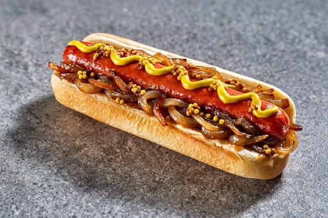 Guten Junior Hot Dog.