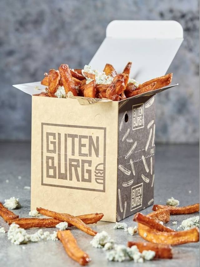 Sweet potato fries (serve 12).