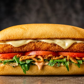 Chicken Schnitzel Sandwich